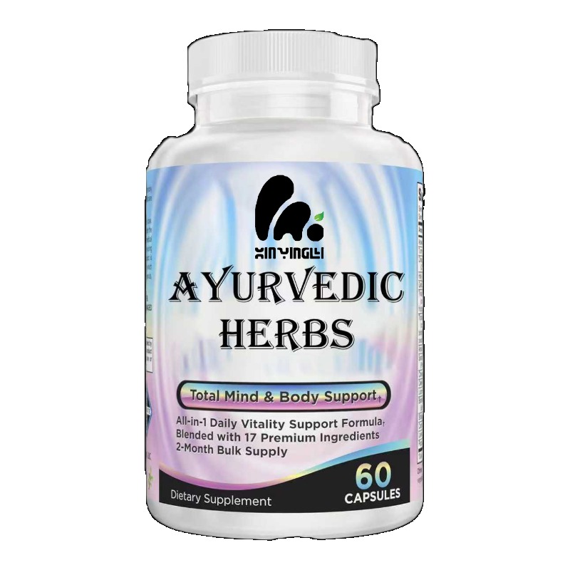 Ayurvedic & Herbal Wellness Kits - 60 kapsułek z kompleksem ziołowym ayurvedycznym