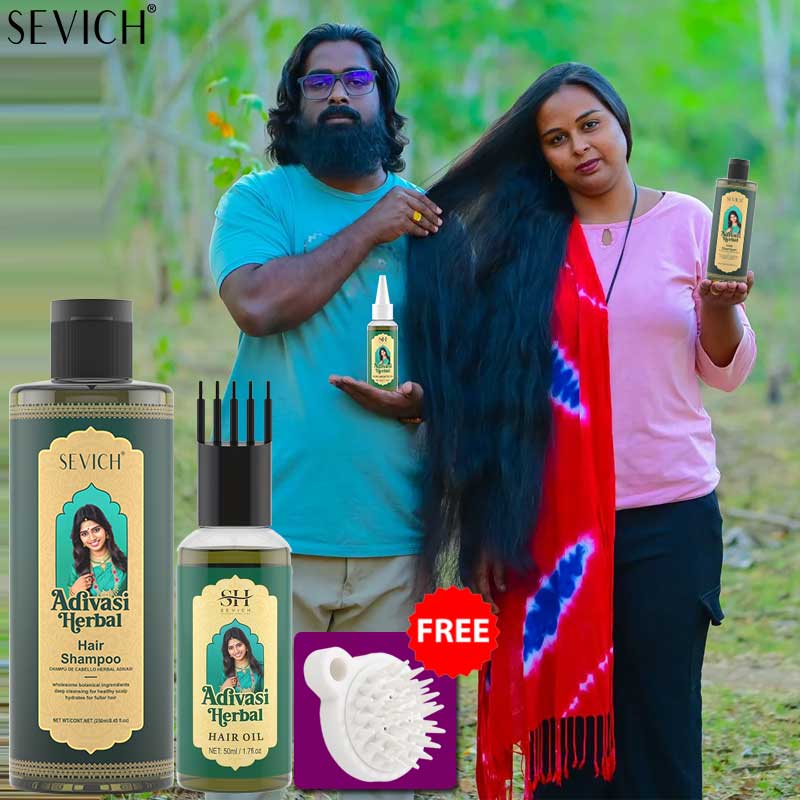Ayurvedic & Herbal Wellness Kits - Olejek do wzrostu włosów Ayurveda Indie