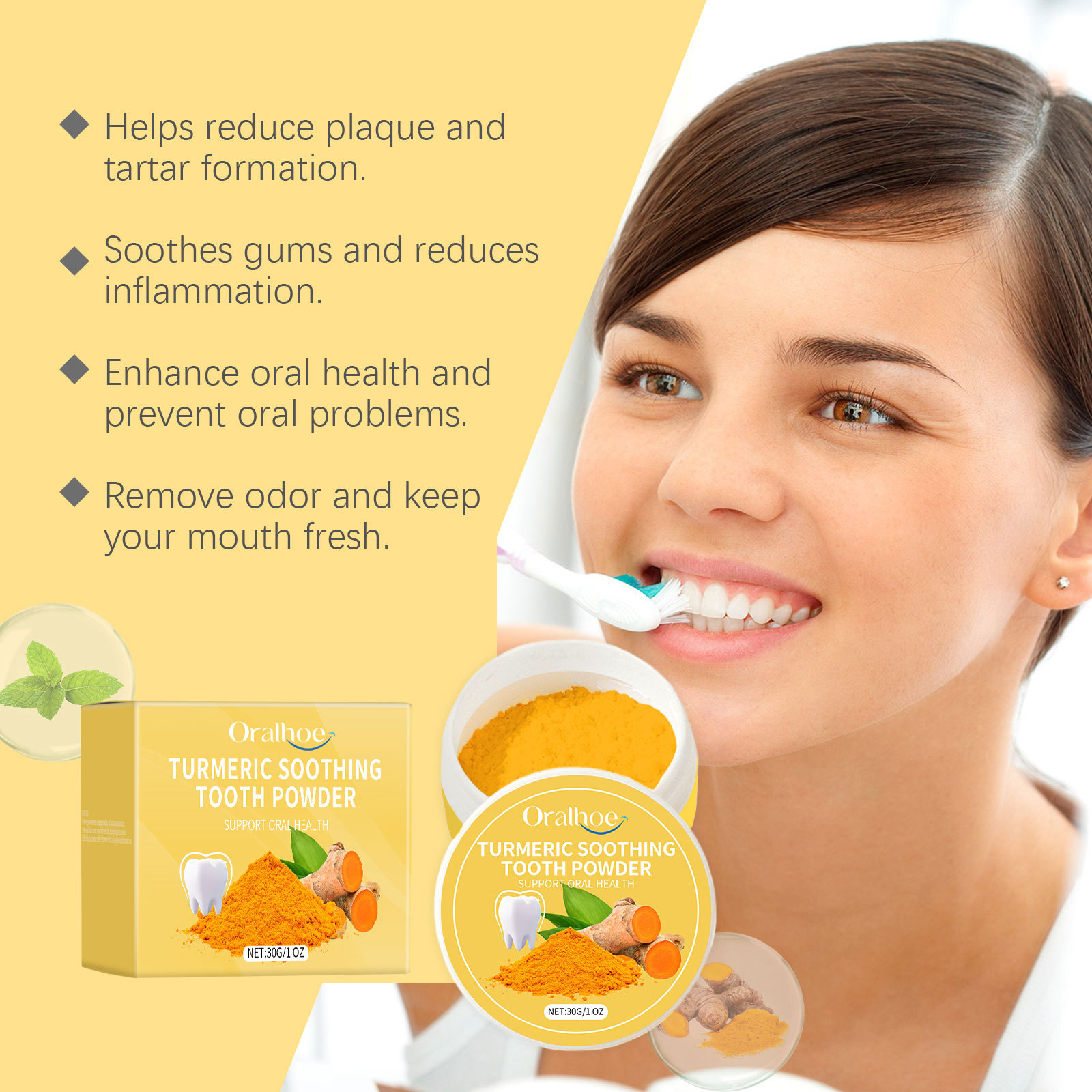 Proszek do wybielania zębów z  – Ayurvedic & Herbal Wellness Kits recenzja i cena